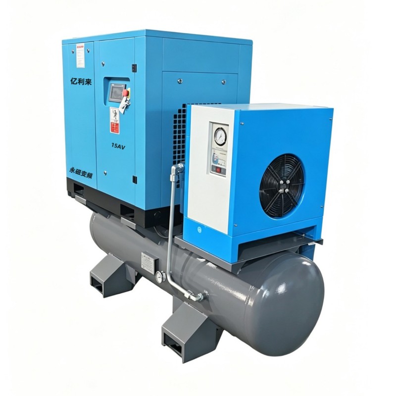 11 kW korkeapaineinen 4 in 1 VSD-ilmakompressori