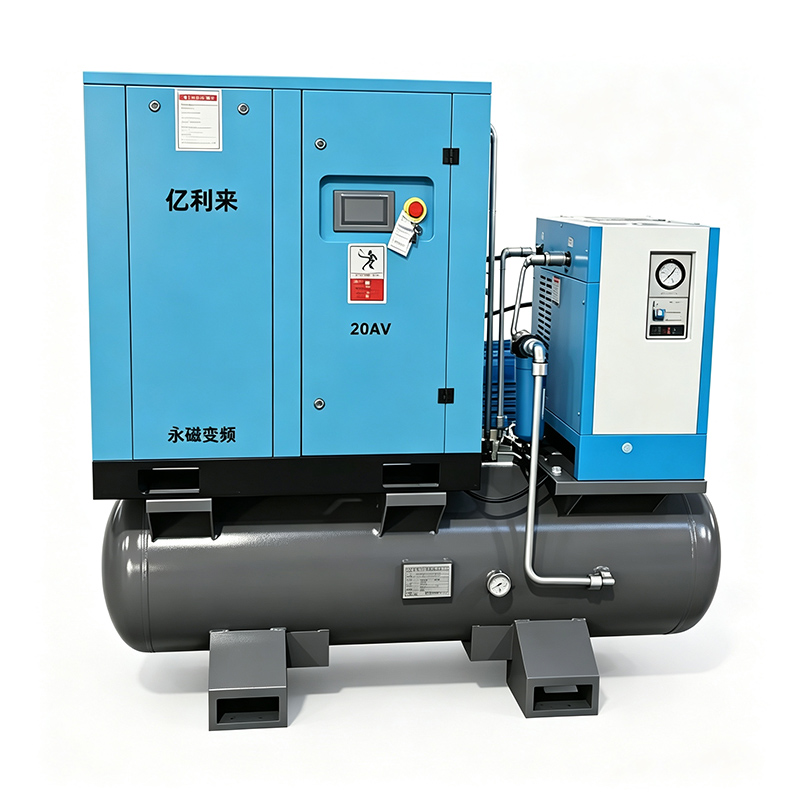 15 kW 8 bar 4 in 1 PM VSD-ilmakompressori