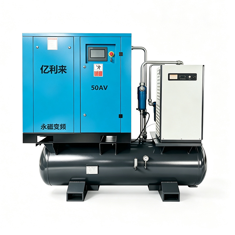 37 kW korkeapaineinen 4 in 1 VSD-ilmakompressori
