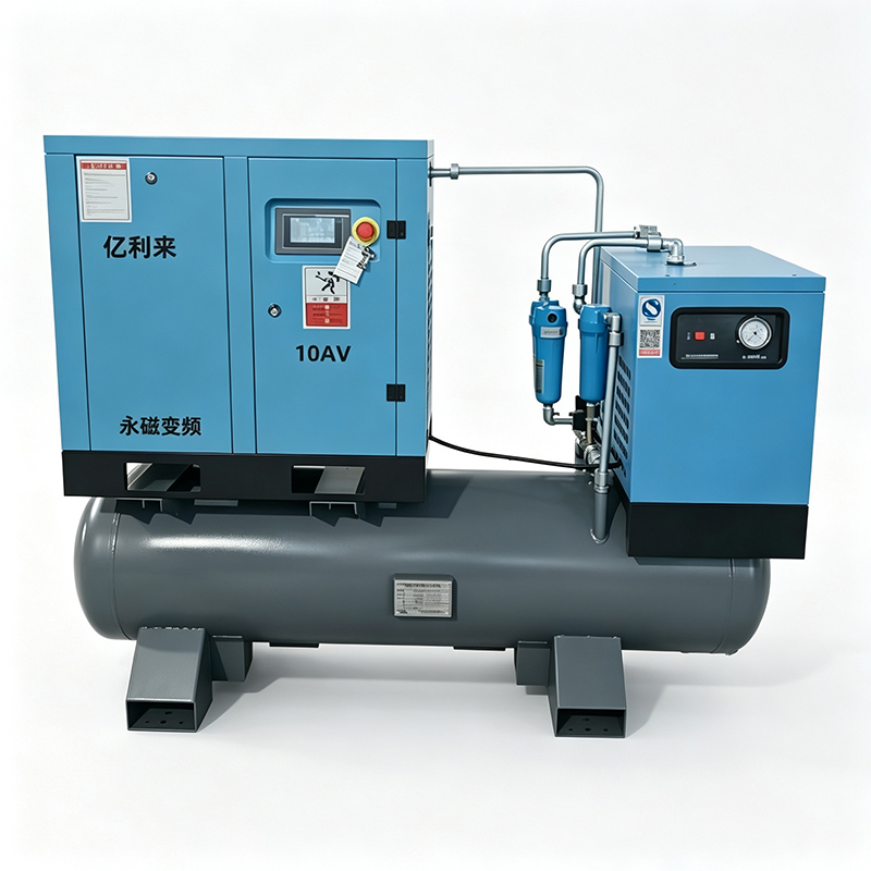 7,5 kW 8 bar 4 in 1 PM VSD-ilmakompressori